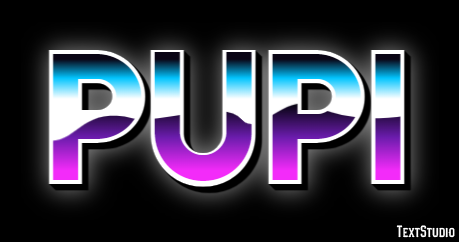 Pupi Texteffekt