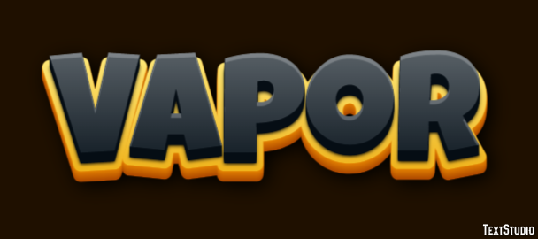 Vapor Efeito do texto