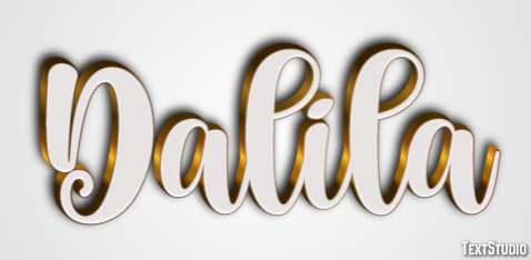 Dalila Эффект текста