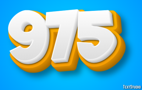 975 Texteffekt