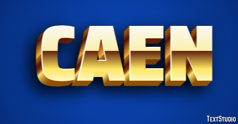 Caen Efekt tekstowy