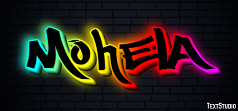 Mohela Эффект текста