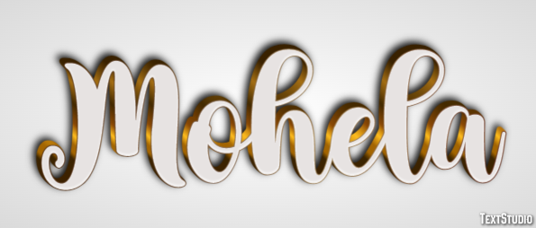 Mohela Эффект текста
