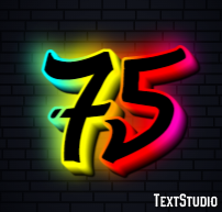 75 Text Effect