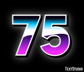 75 Text Effect