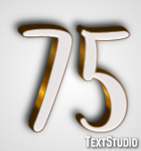 75 Text Effect