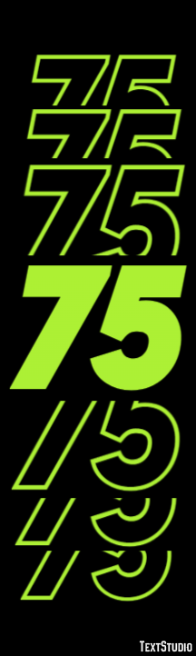 75 Text Effect