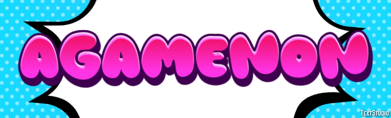Agamenón Efecto de texto
