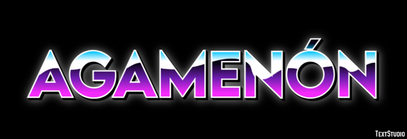 Agamenón Efecto de texto