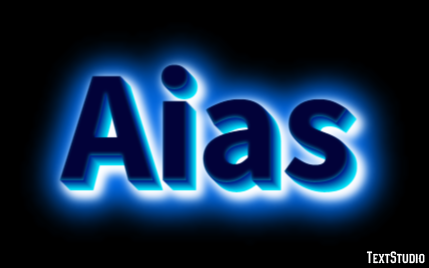Aias Efecto de texto