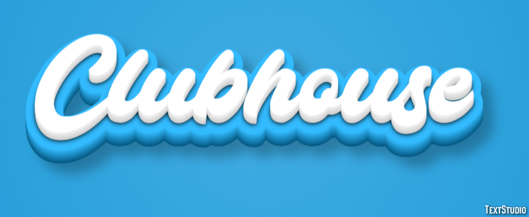 Clubhouse テキスト効果