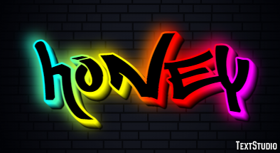 Honey テキスト効果