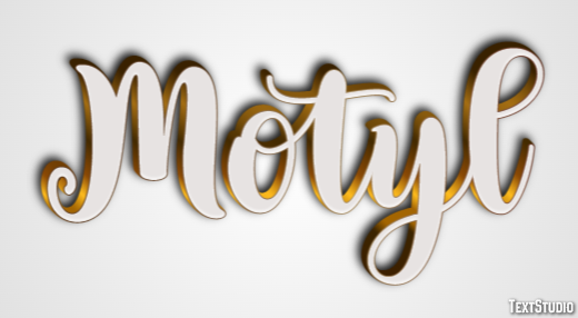 Motyl Effet de texte