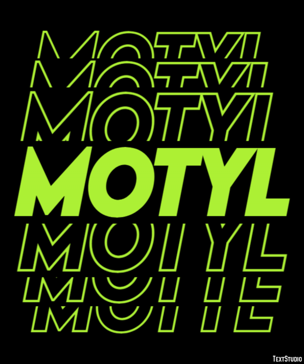 Motyl Effet de texte