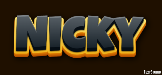 Nicky Text Effect