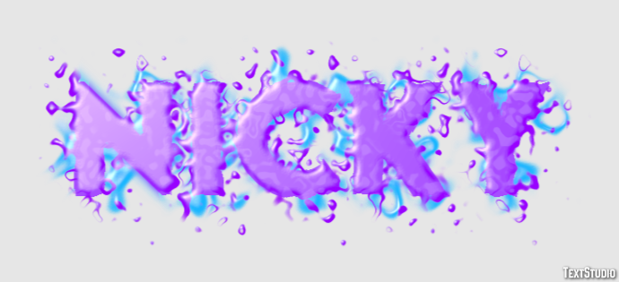 Nicky Text Effect