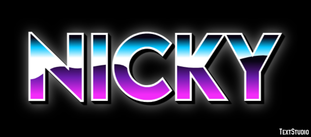 Nicky Text Effect