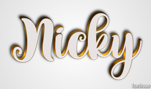Nicky Text Effect