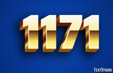 1171 Text Effect