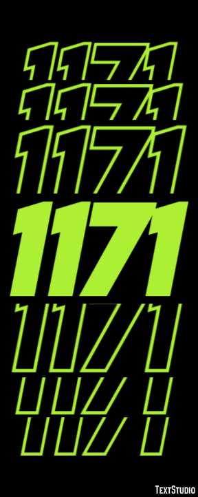 1171 Text Effect
