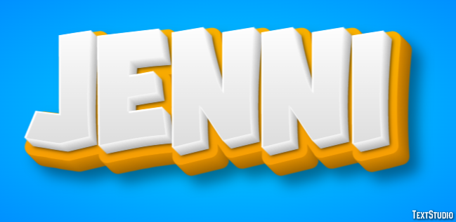 Jenni Text Effect