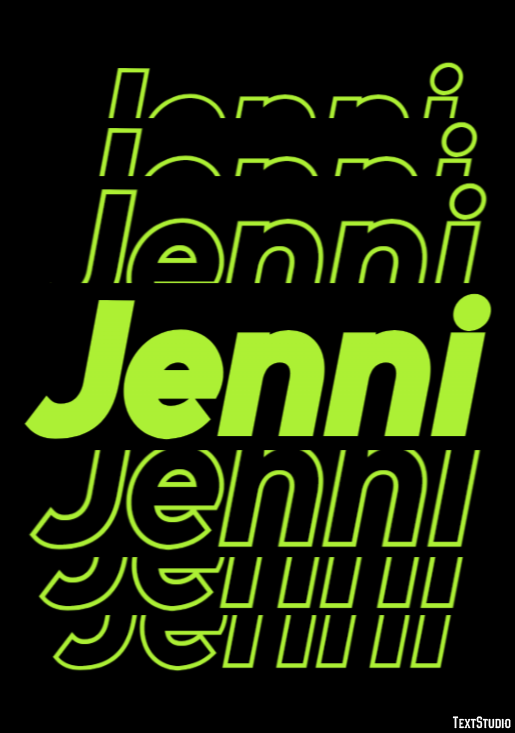 Jenni Text Effect