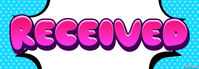 Received Text Effect