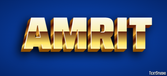 Amrit Texteffekt