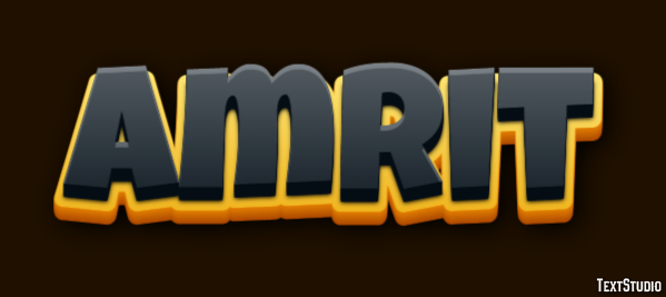 Amrit Texteffekt