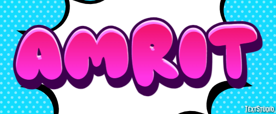 Amrit Text Effect