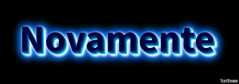 Novamente Efecto de Texto