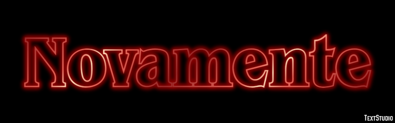 Novamente Text Effect