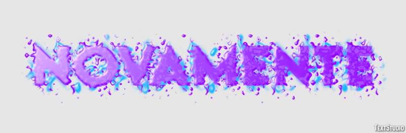 Novamente Text Effect
