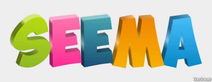 Seema Text Effect