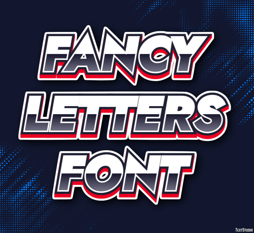 Fancy Letters Font Effet de Texte