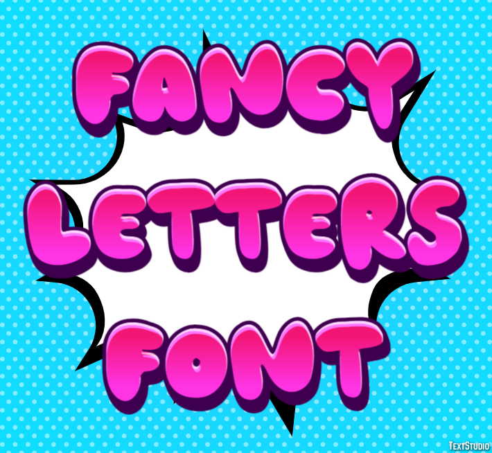 Fancy Letters Font Effet de Texte