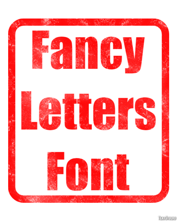 Fancy Letters Font Effet de Texte