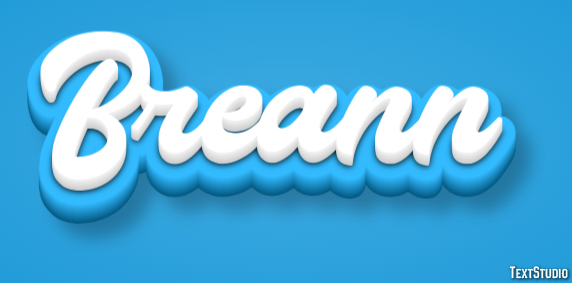 Breann Text Effect
