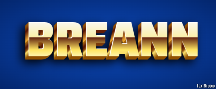 Breann Text effect