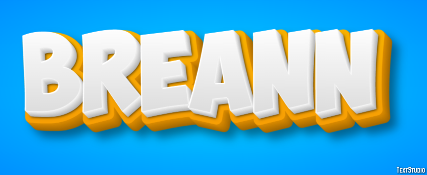 Breann Text effect