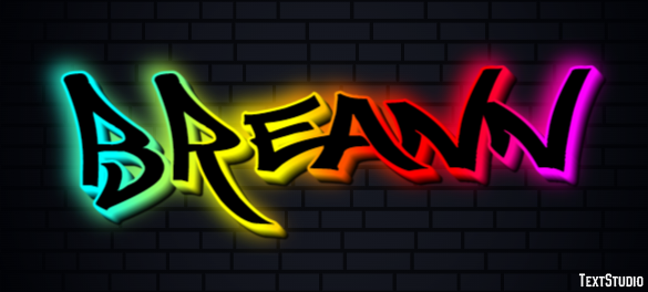 Breann Text Effect