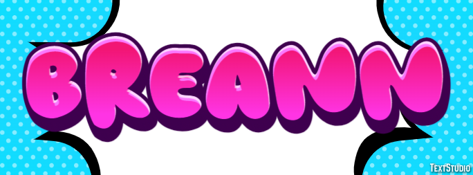 Breann Text effect