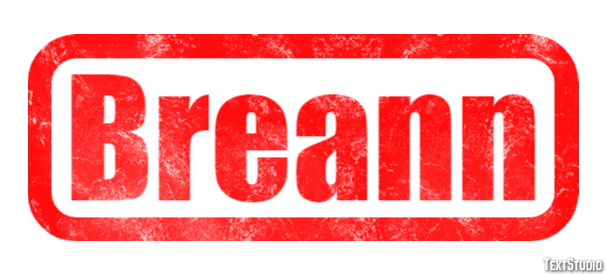 Breann Text effect