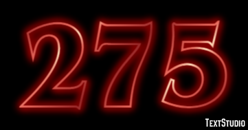 275 Text Effect