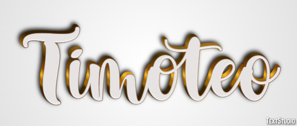 Timoteo Text Effect