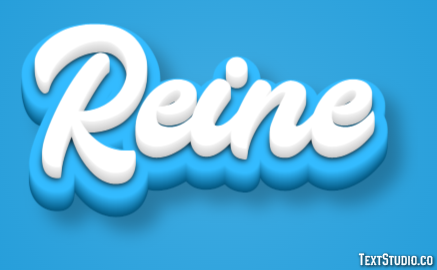 Reine Effetto testo