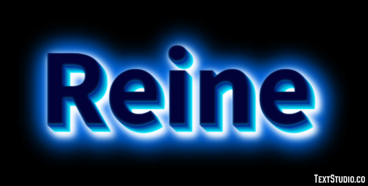 Reine Effetto testo