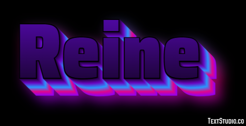 Reine Effetto testo