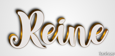 Reine Effetto testo