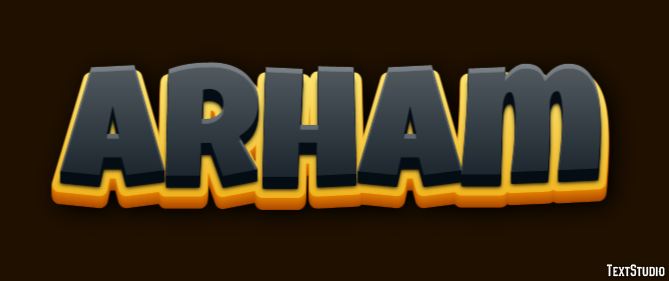 Arham Text Effect